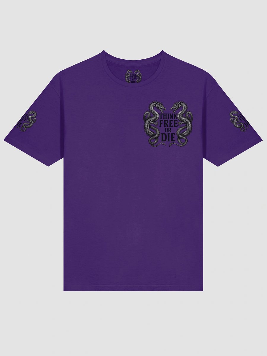 🧠 THINK FREE OR DIE – Emspiracy Tee ☠️ product image (4)