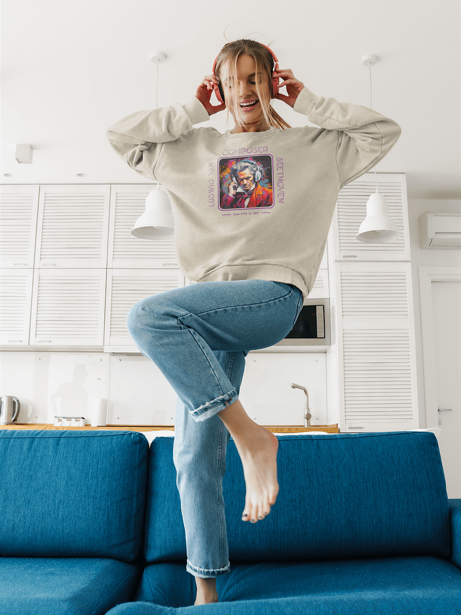 Beethoven Composer Vibes Sweatshirt product image (49)