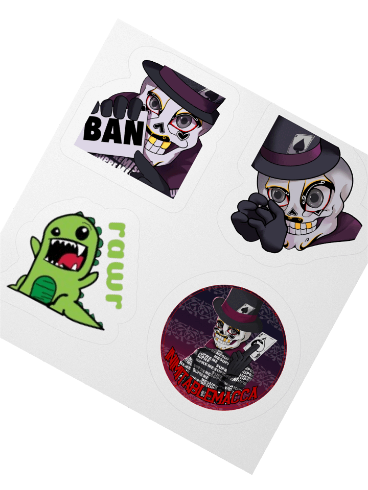 Macca's Emotes sticker pack product image (2)