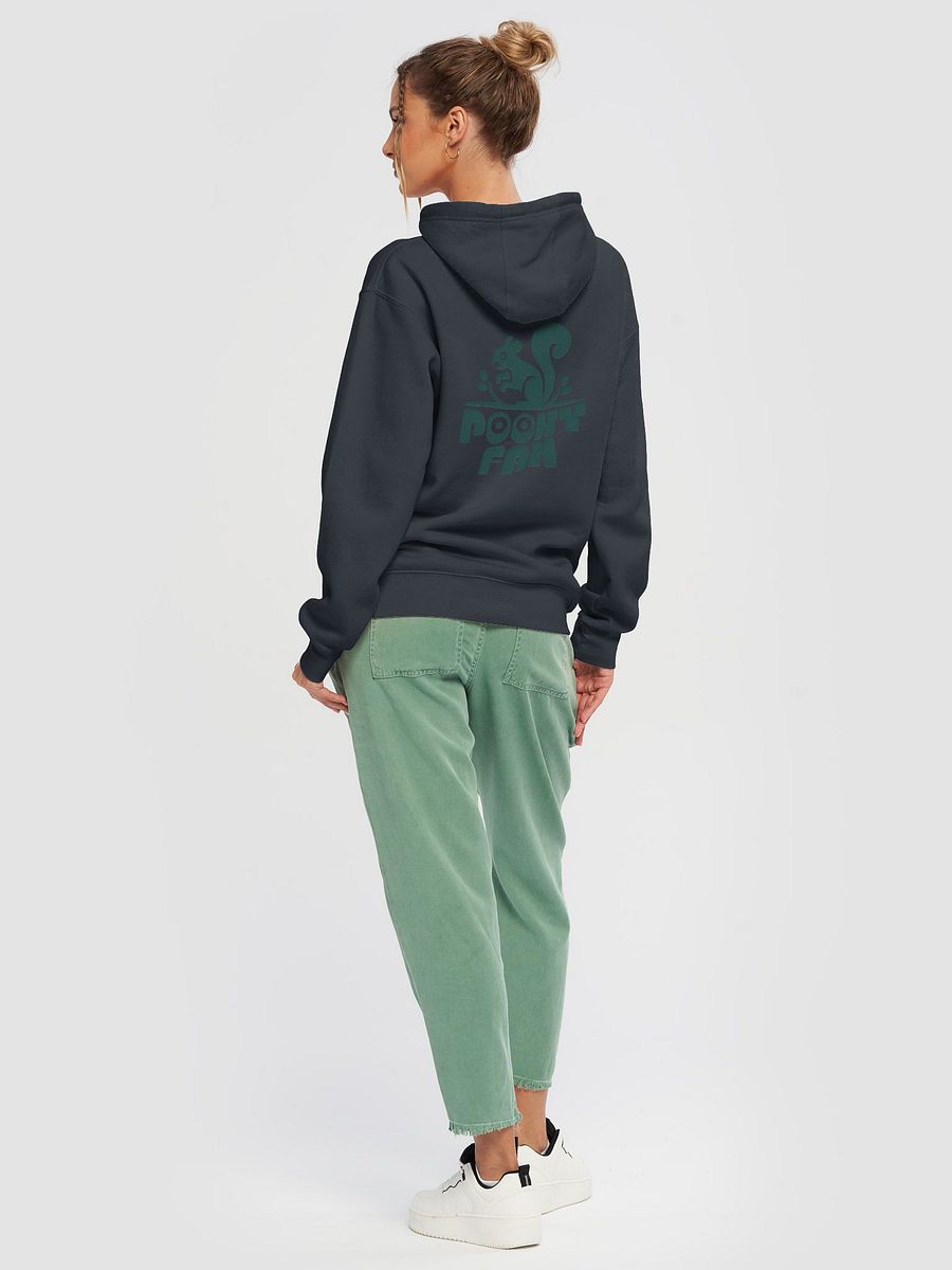 Premium, super soft Hoodie: Pooky Fan, Mono Chrome- Image on front a product image (6)