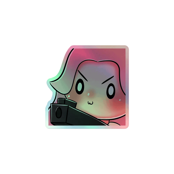 Holographic Chibi Gun Character product image (1)