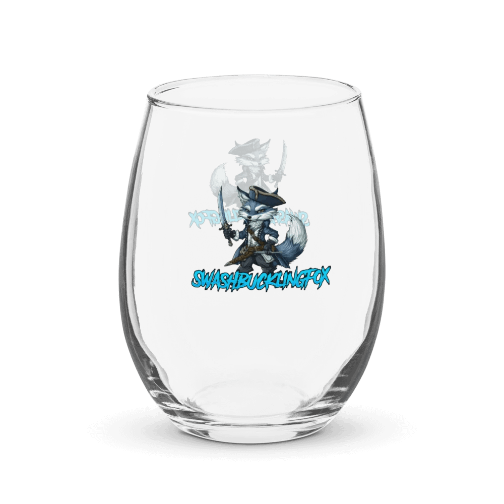 Swashbucklingfox Wine Glass product image (3)