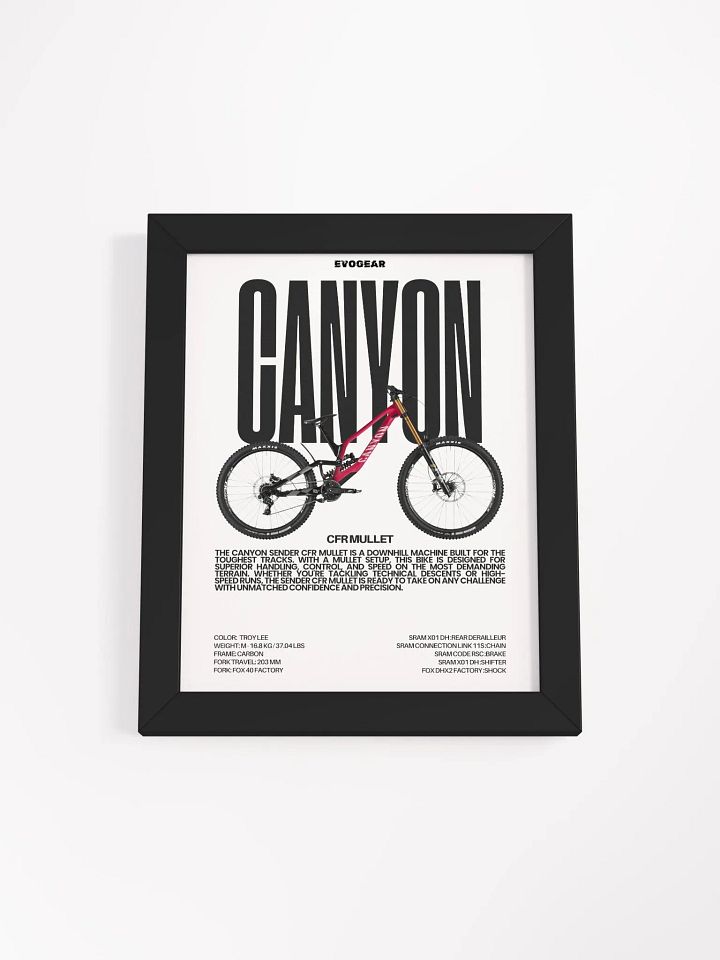 Canyon Sender CFR Mullet Frame product image (1)