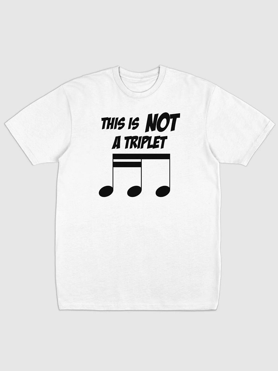 Triplet premium t-shirt (black text) product image (16)