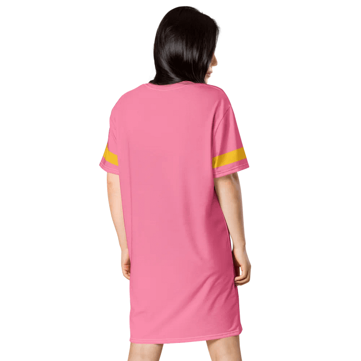 Flower-Print Shirt Dress Pink product image (2)