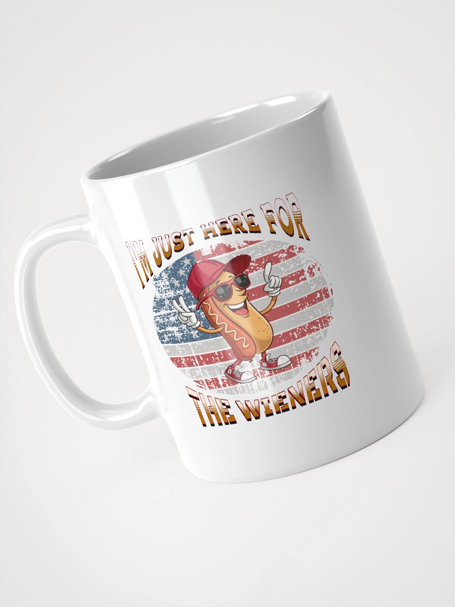 Im Just Here For The Wieners Hot Dog Wonderland Mug product image (6)