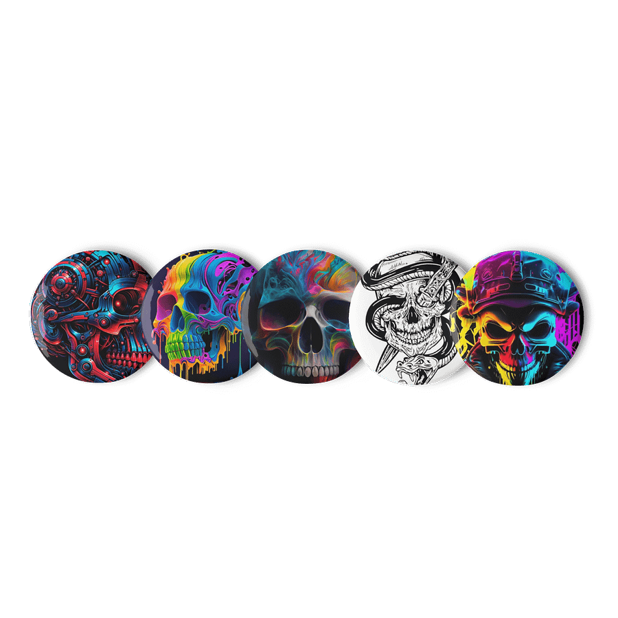 skull button set product image (1)