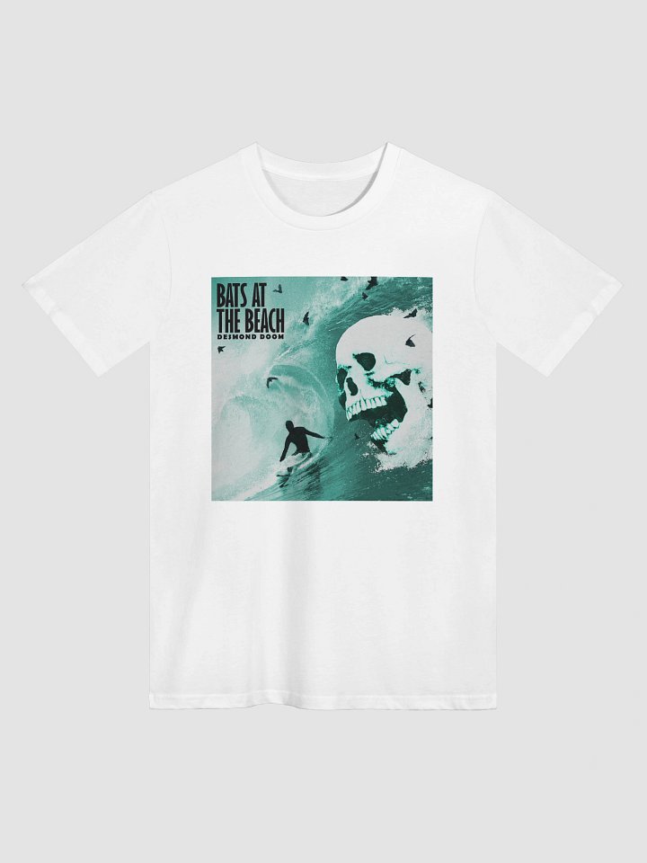 Bats At The Beach T-Shirt (White) product image (1)