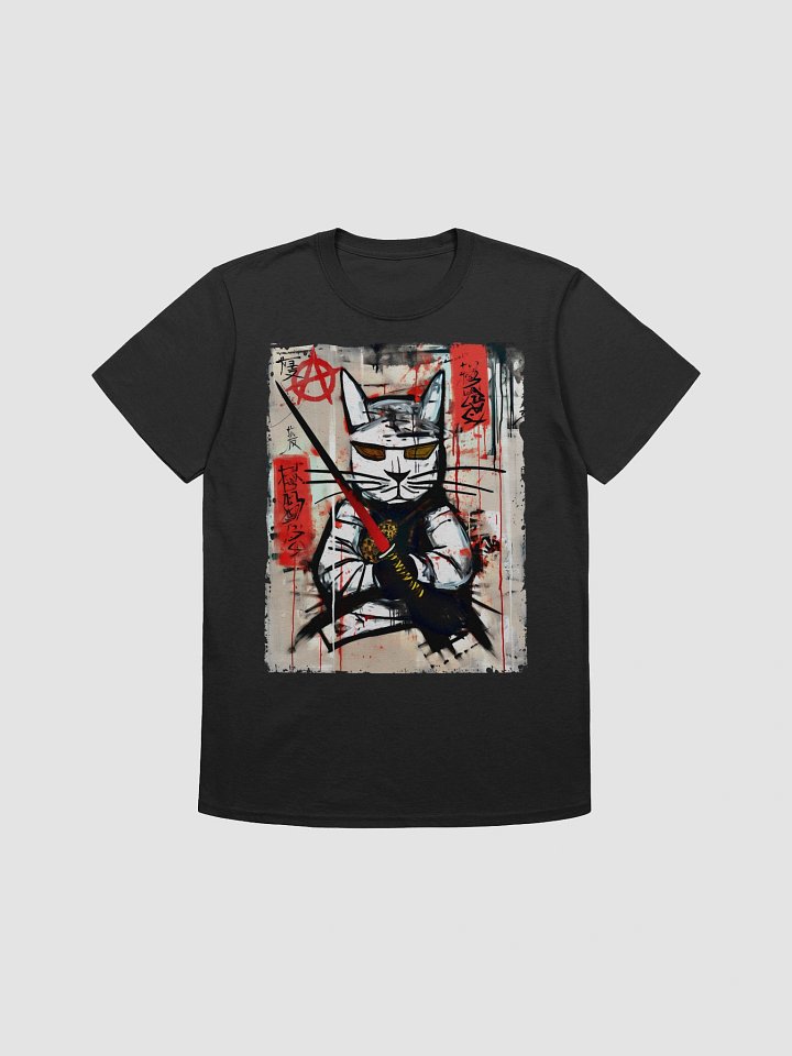Samurai Cat Graphic Tee (03) product image (1)