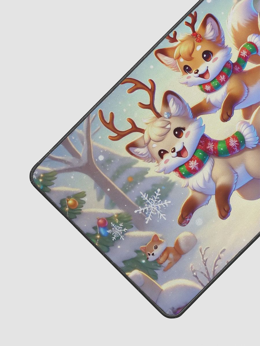 Festive Fox Duo Desk Mat - 12"x22" product image (3)