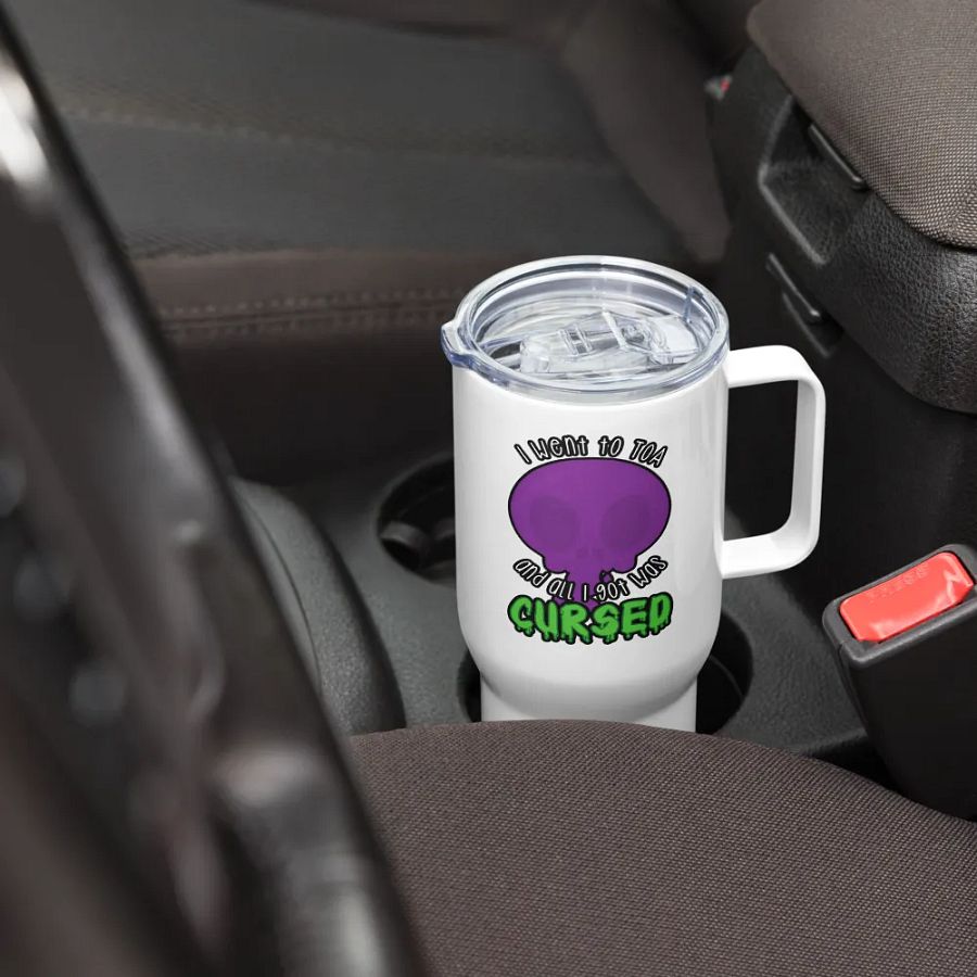 All I Got Was Cursed - Demon Hunter - Travel Mug w/Handle product image (7)