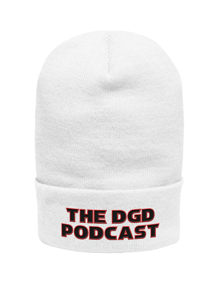 The DGD Podcast Cuffed Beanie product image (1)