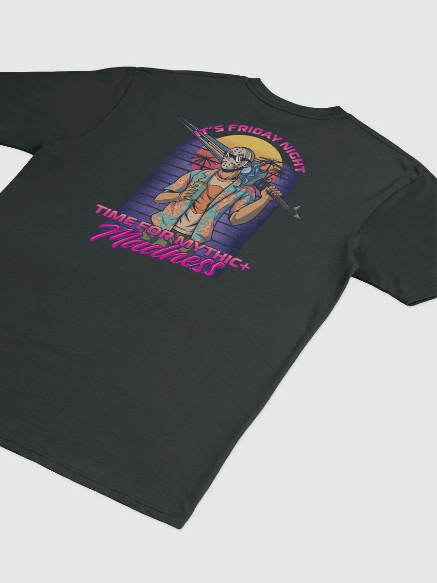 Synthwave Mythic+ Madness Emblem Tee product image (4)