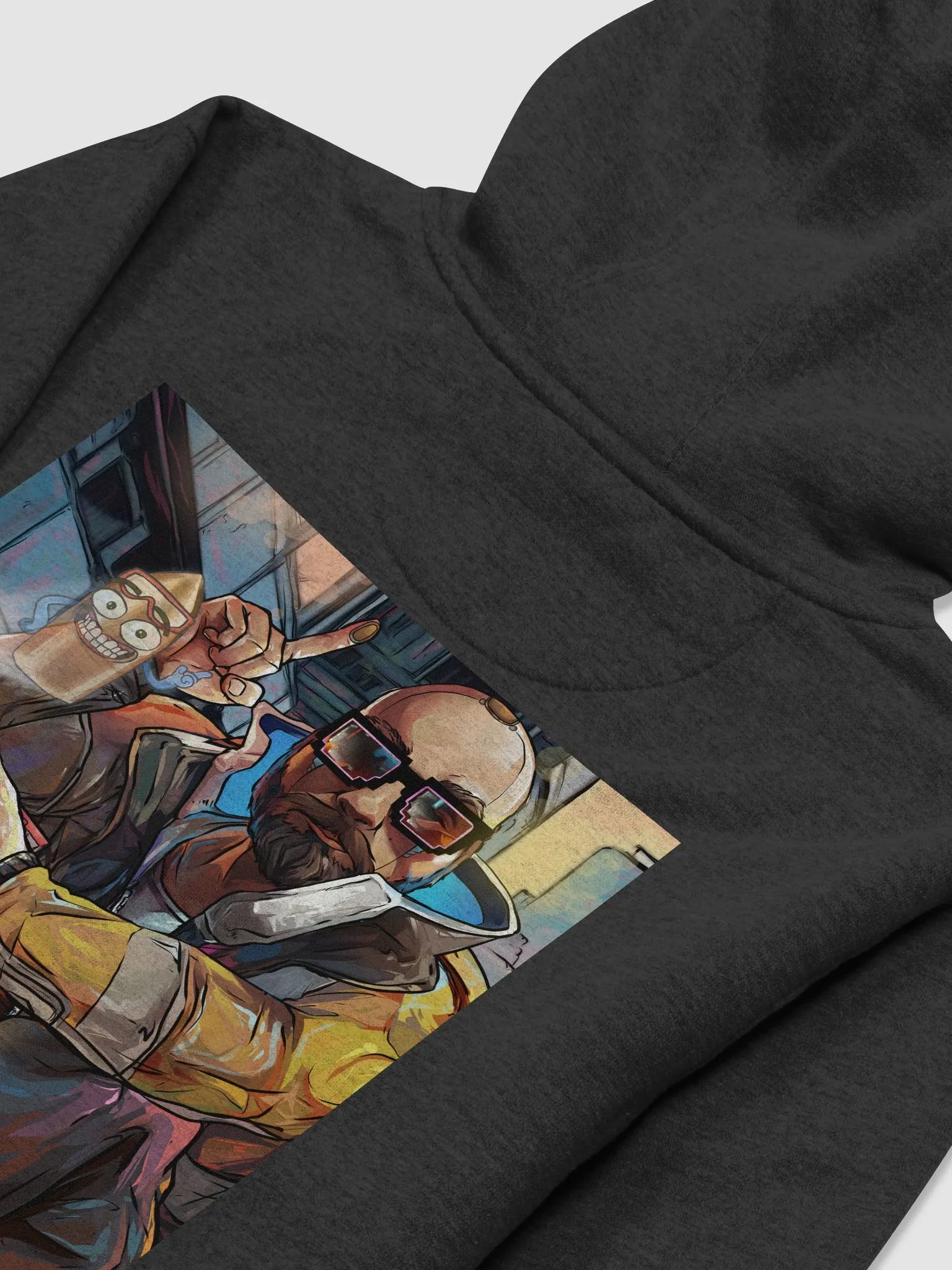 NoShoes Plays but it's CyberPunk Pullover Hoodie product image (4)