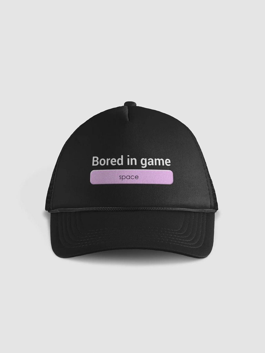 Bored Meme Pink Space Bar Hat product image (2)