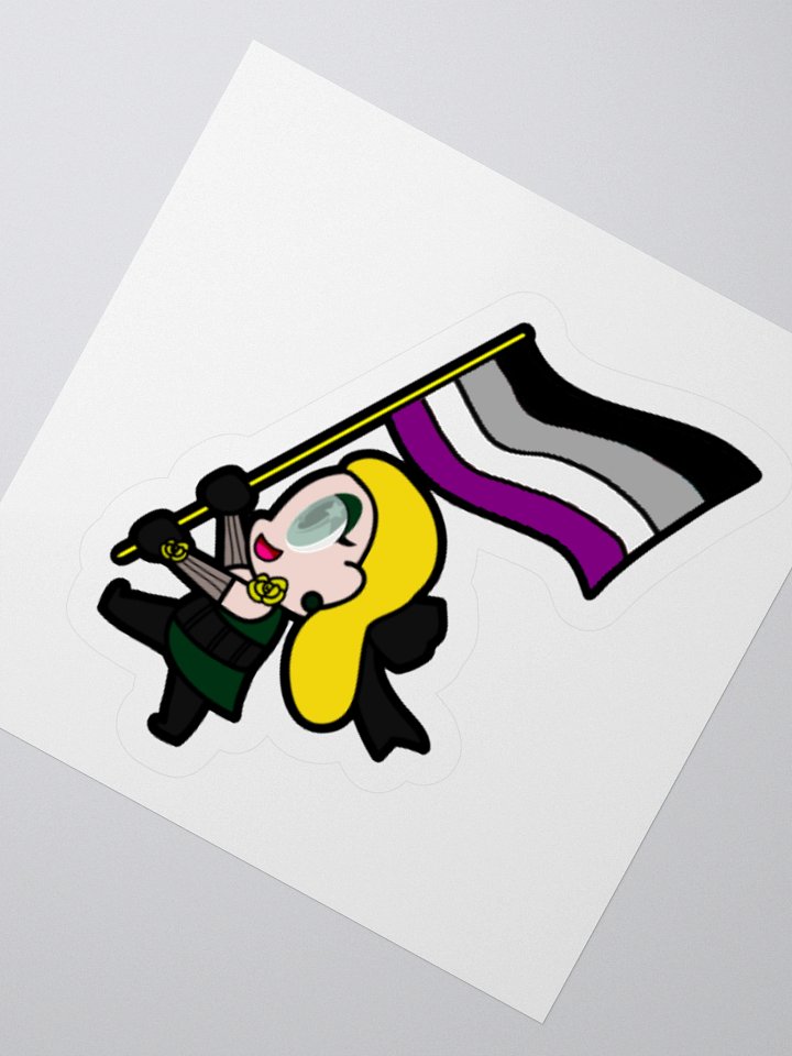 Miss Will-o-Witch ACE Pride 25 sticker product image (4)