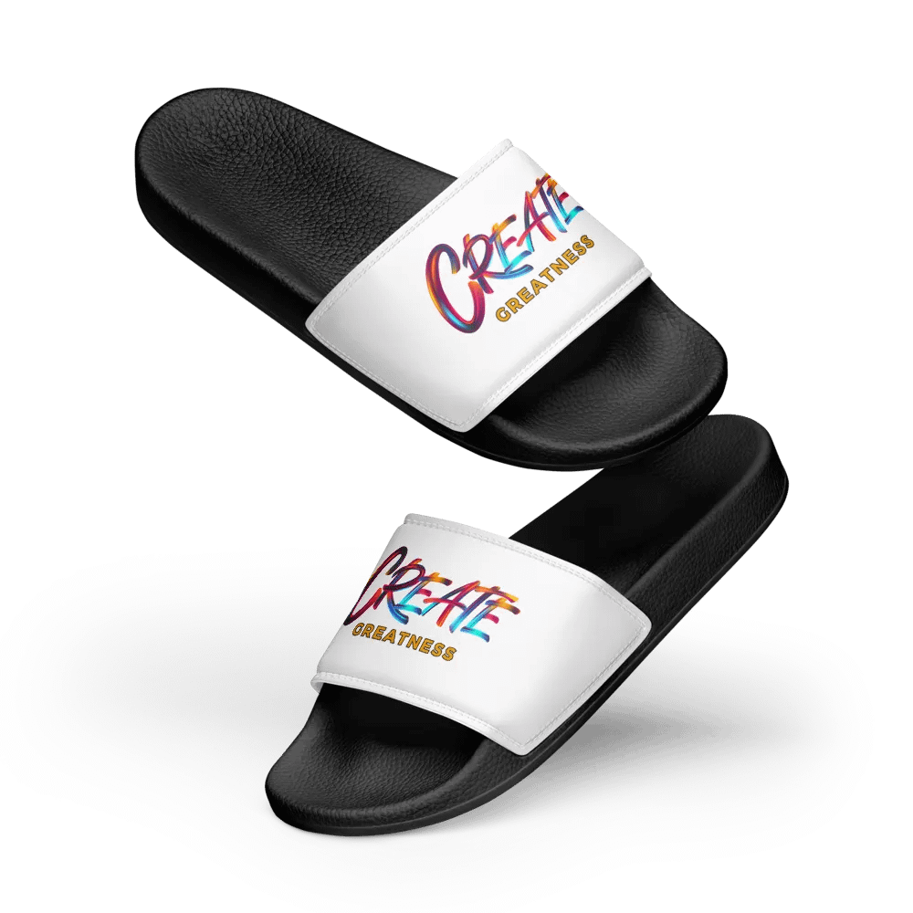 Create Greatness Men's Slides product image (14)