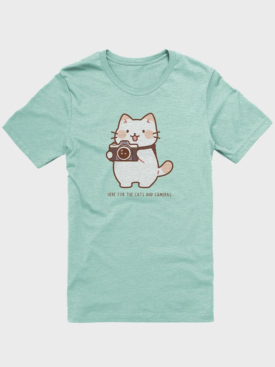 Cat & Camera Lover's T-Shirt product image (2)