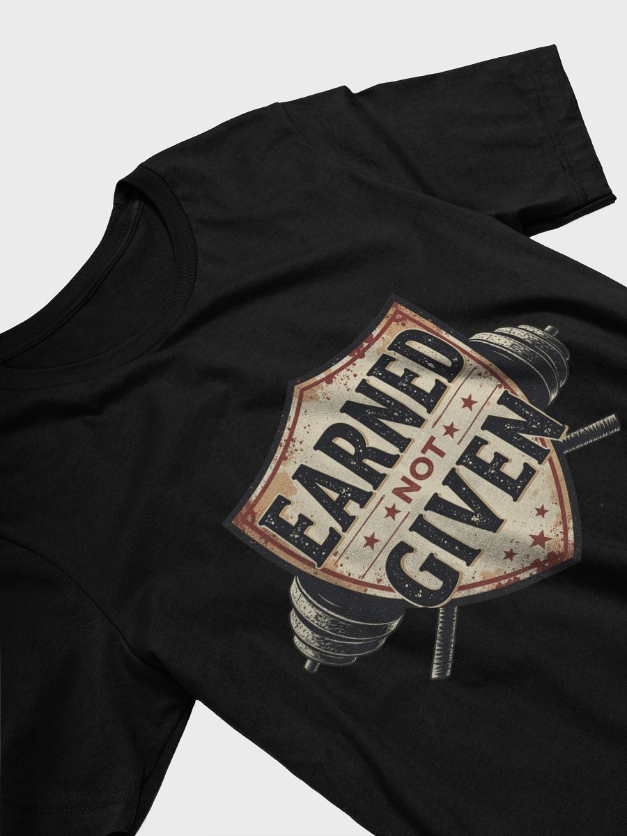 Earned Not Given Vintage Shield T-Shirt product image (26)
