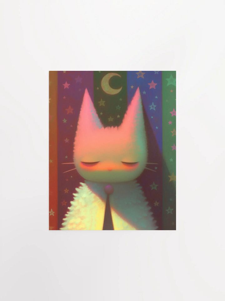 Cosmic Cat Nap Poster product image (1)