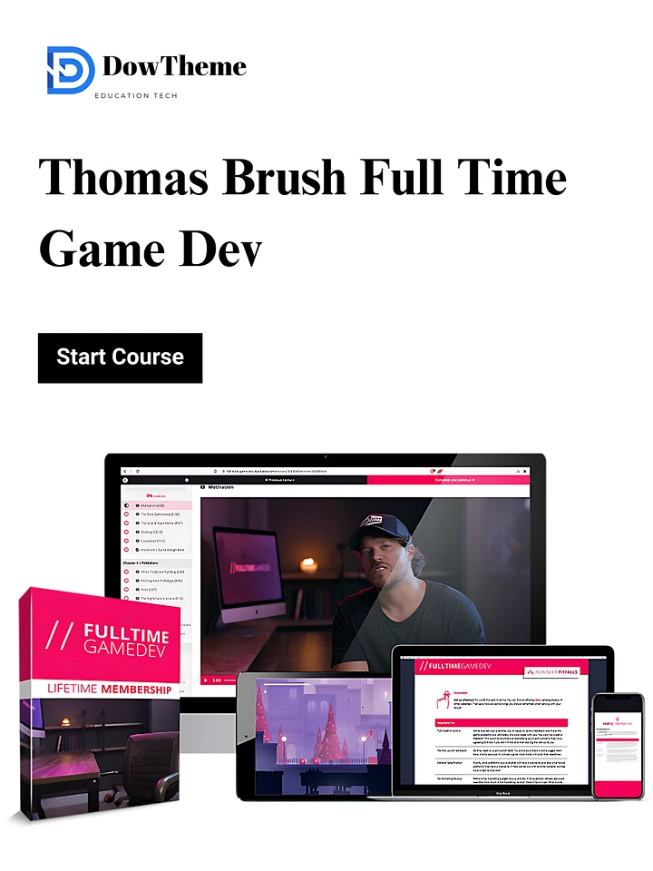 Thomas Brush Full Time Game Dev product image (1)