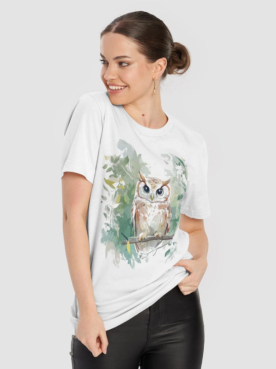 Serenity Owl Nature T-Shirt product image (8)