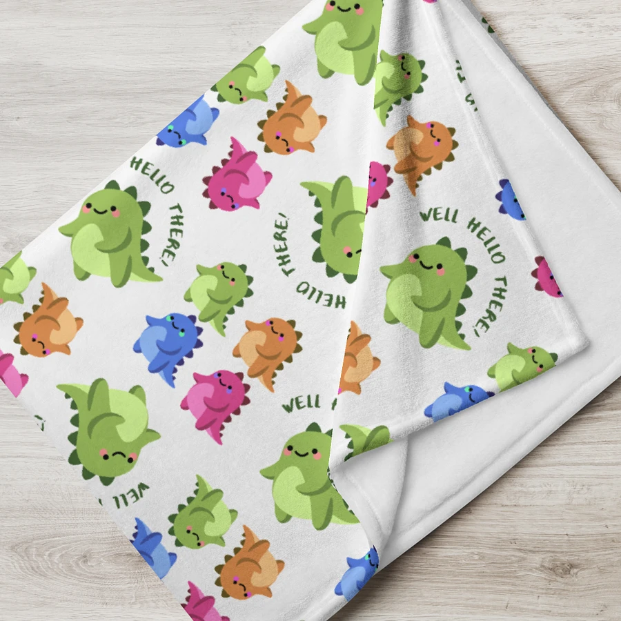 Cute Coloured Dinosaur Blanket product image (6)