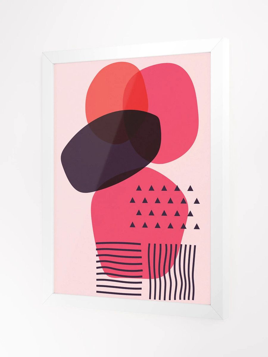 Vibrant Abstract Fusion Framed Poster product image (15)