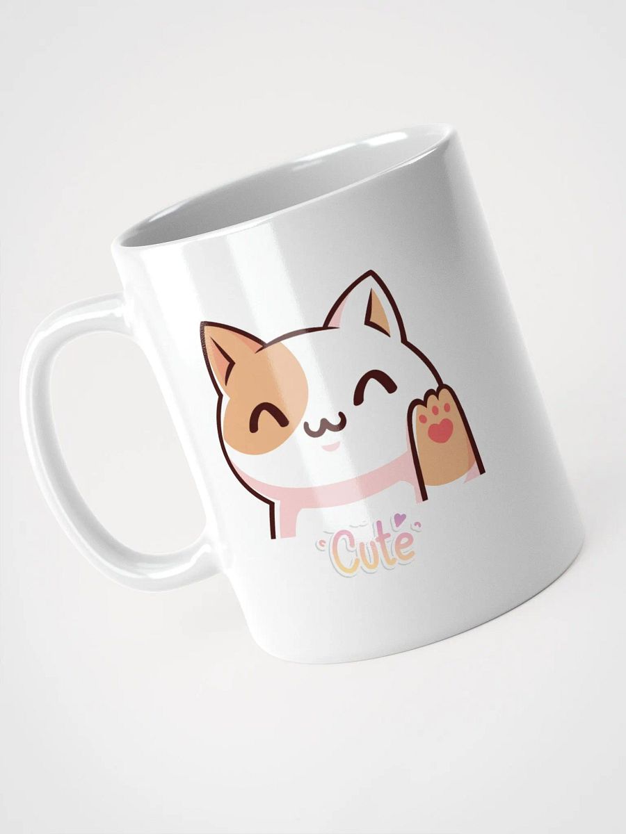 White Glossy Mug product image (3)