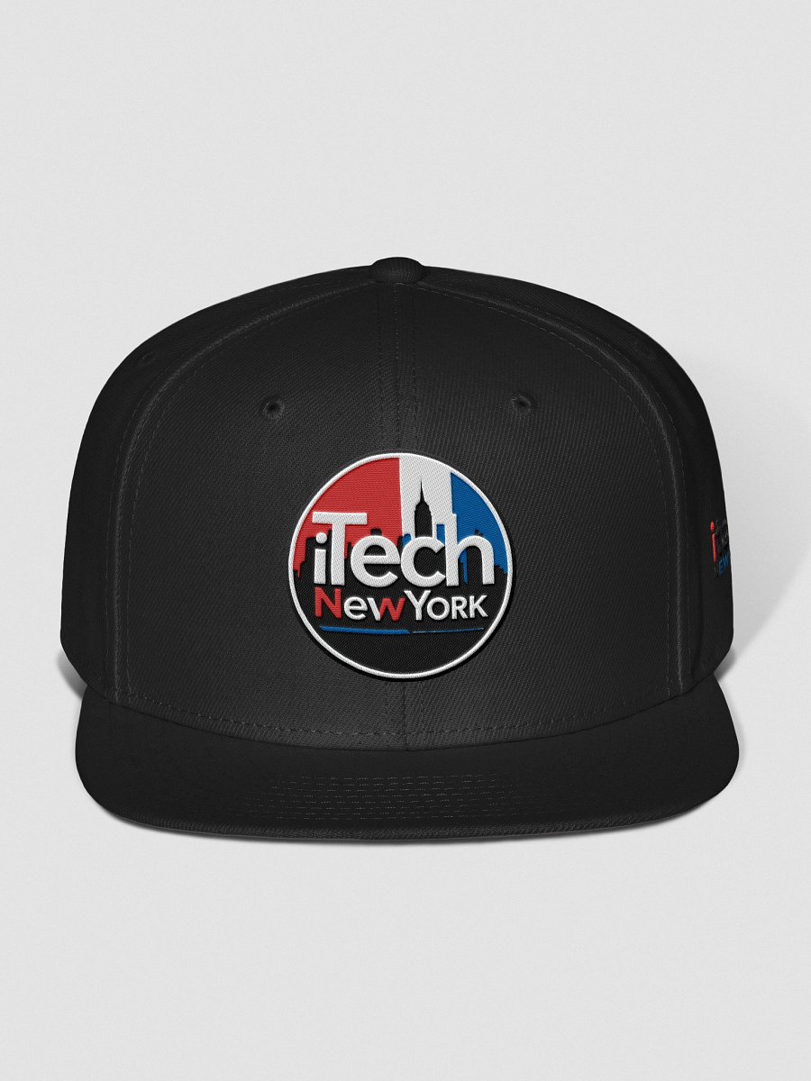 iTechNewYork Logo Snapback Otto Wool Blend Snapback Cap product image (1)