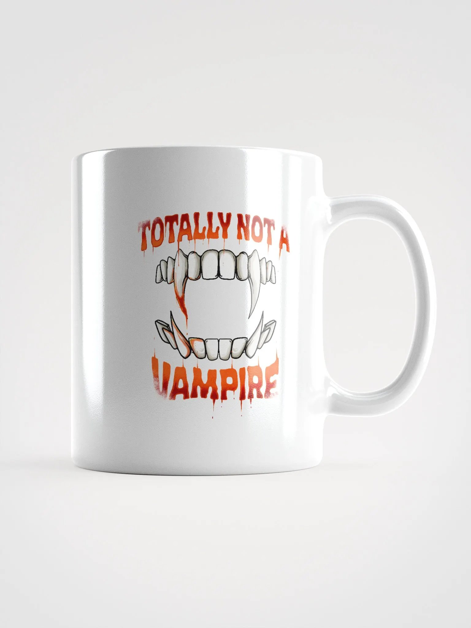 Totally Not A Vampire Mug product image (1)