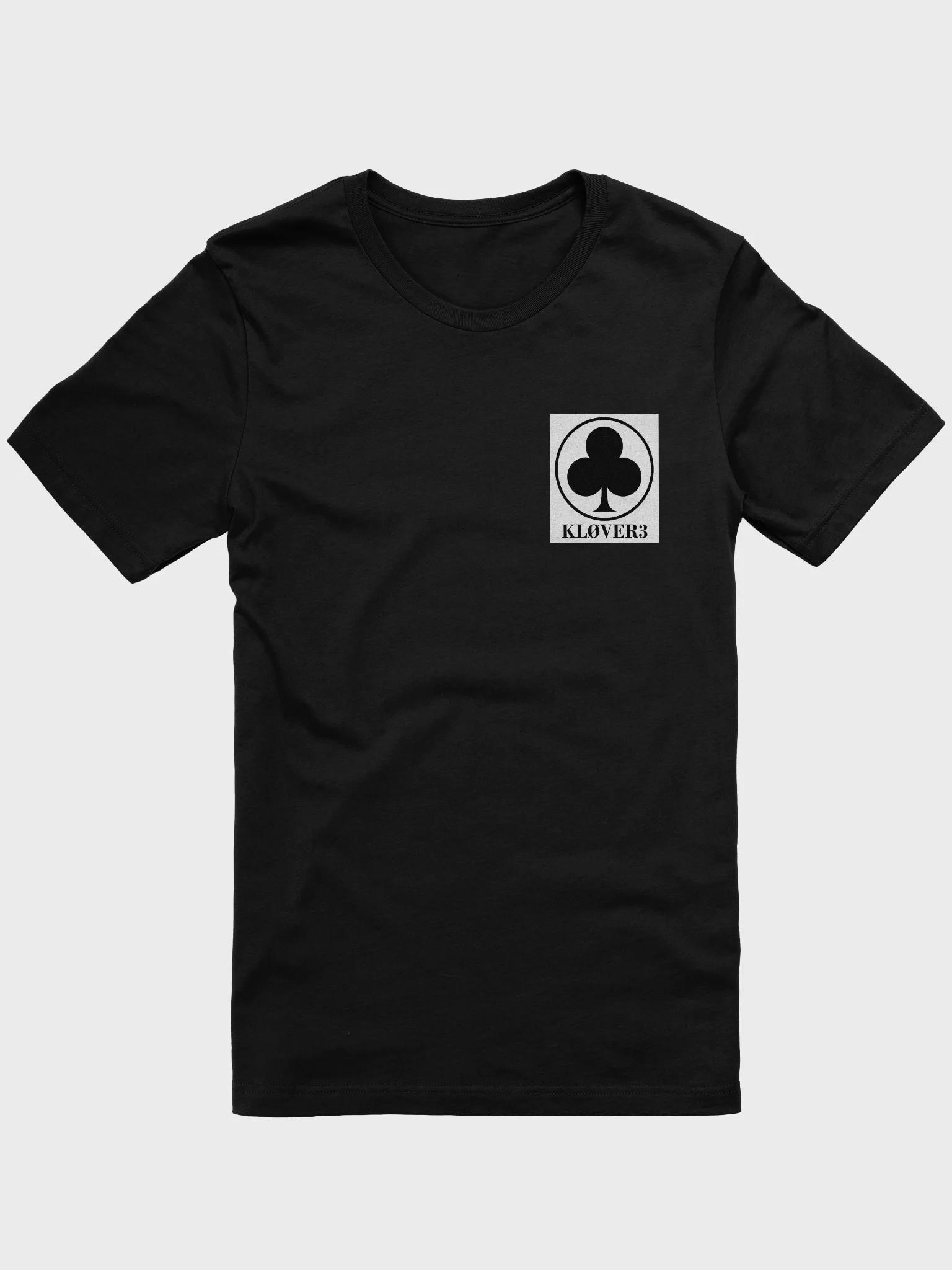 KLØVER3 Club Symbol T-Shirt only Dark Color product image (1)
