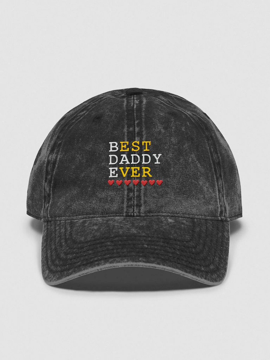 Best Daddy Ever Otto Vintage Wash Dad Hat product image (1)