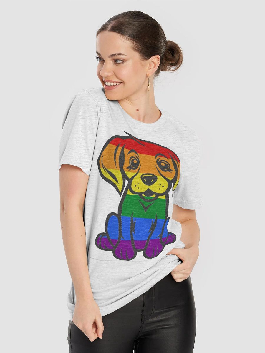 Rainbow Pride Puppy Women's T-Shirt product image (81)