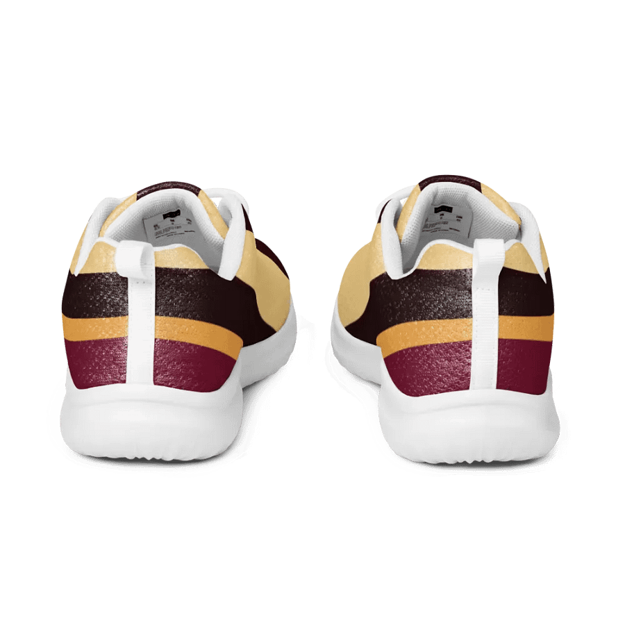 Maroon and Desert Stride Women's Sneakers product image (4)