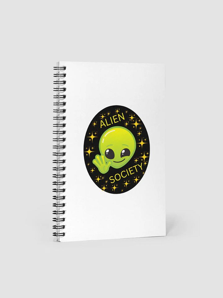 Alien Society Spiral Notebook product image (1)