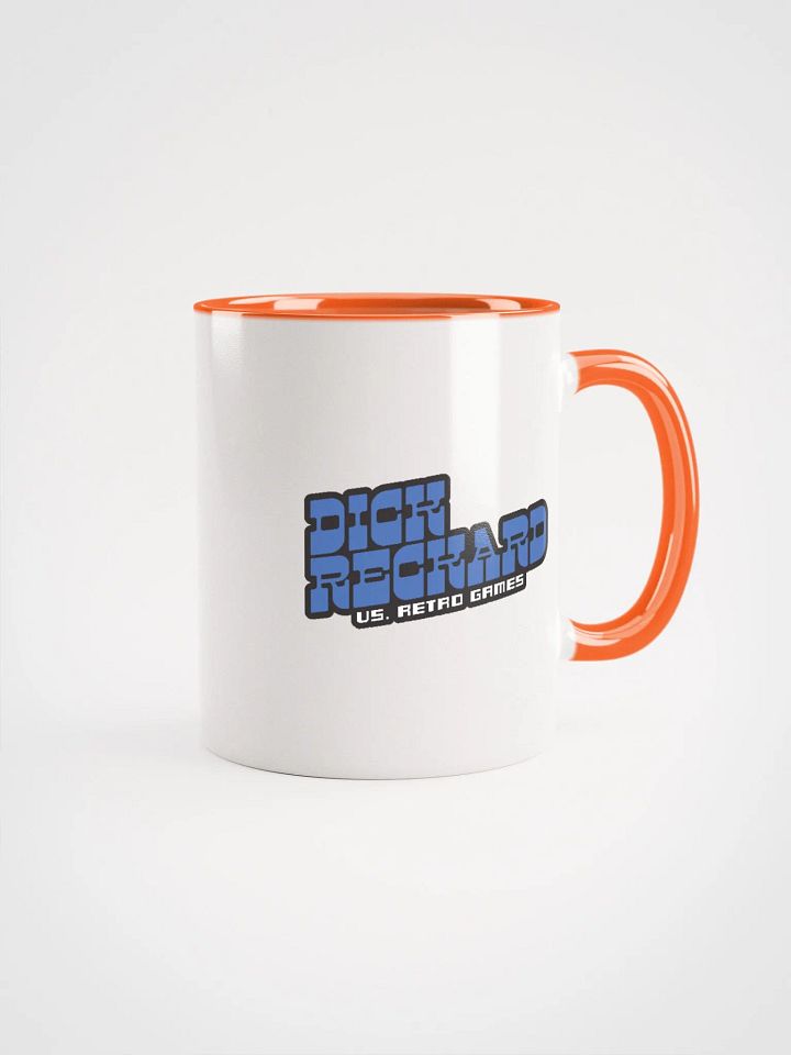 Dick Reckard vs Retro Games Blue Logo Unisex Ceramic Mug product image (1)