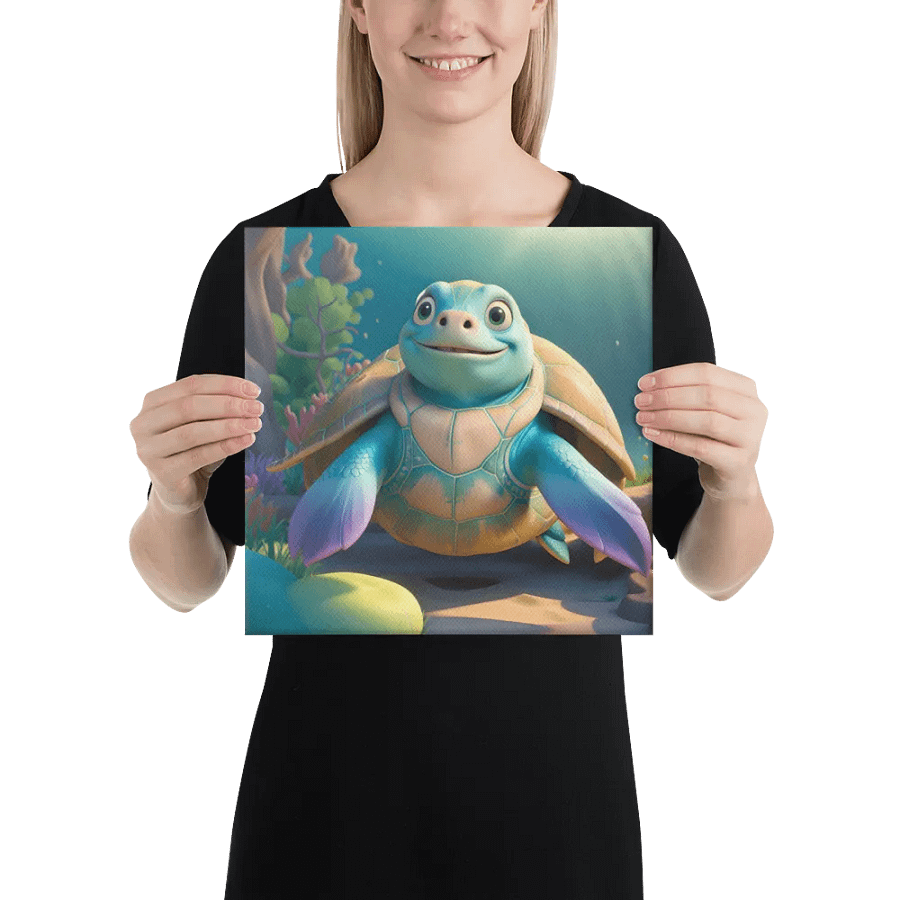 Endangered Species - Mexico - Sea Turtle Canvas Art product image (2)