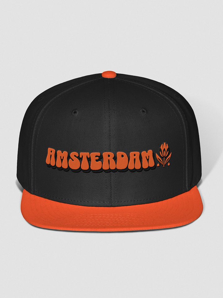 AMSTERDAM / SNAPBACKCAP / EMBROIDERED product image (1)