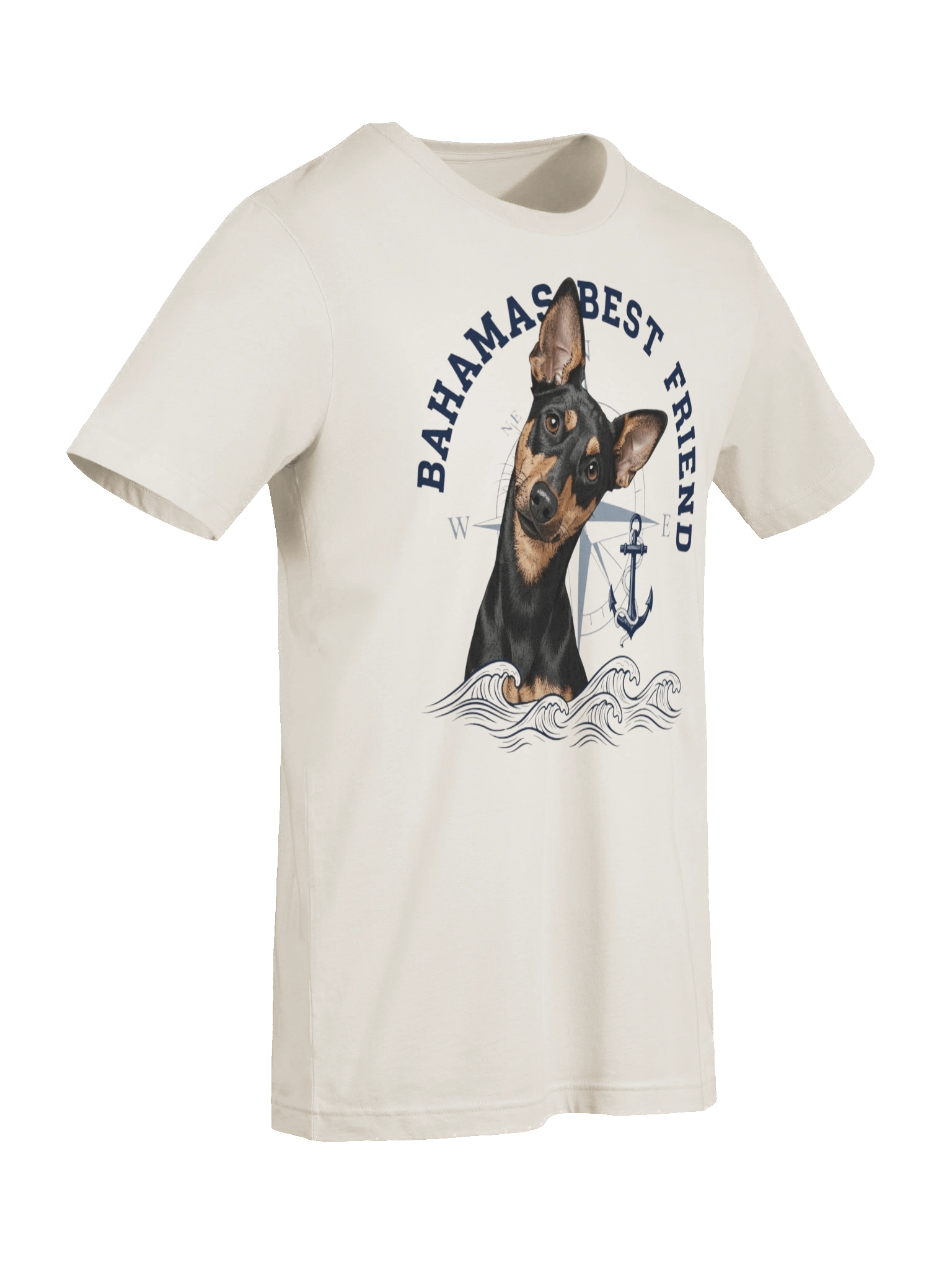 Bahamas Best Friend - Potcake Dog Nautical Tshirt product image (9)