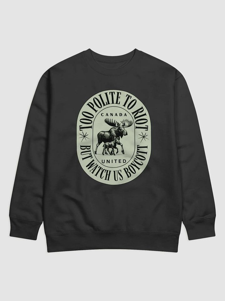Canadian Moose Riot Premium Sweatshirt product image (2)