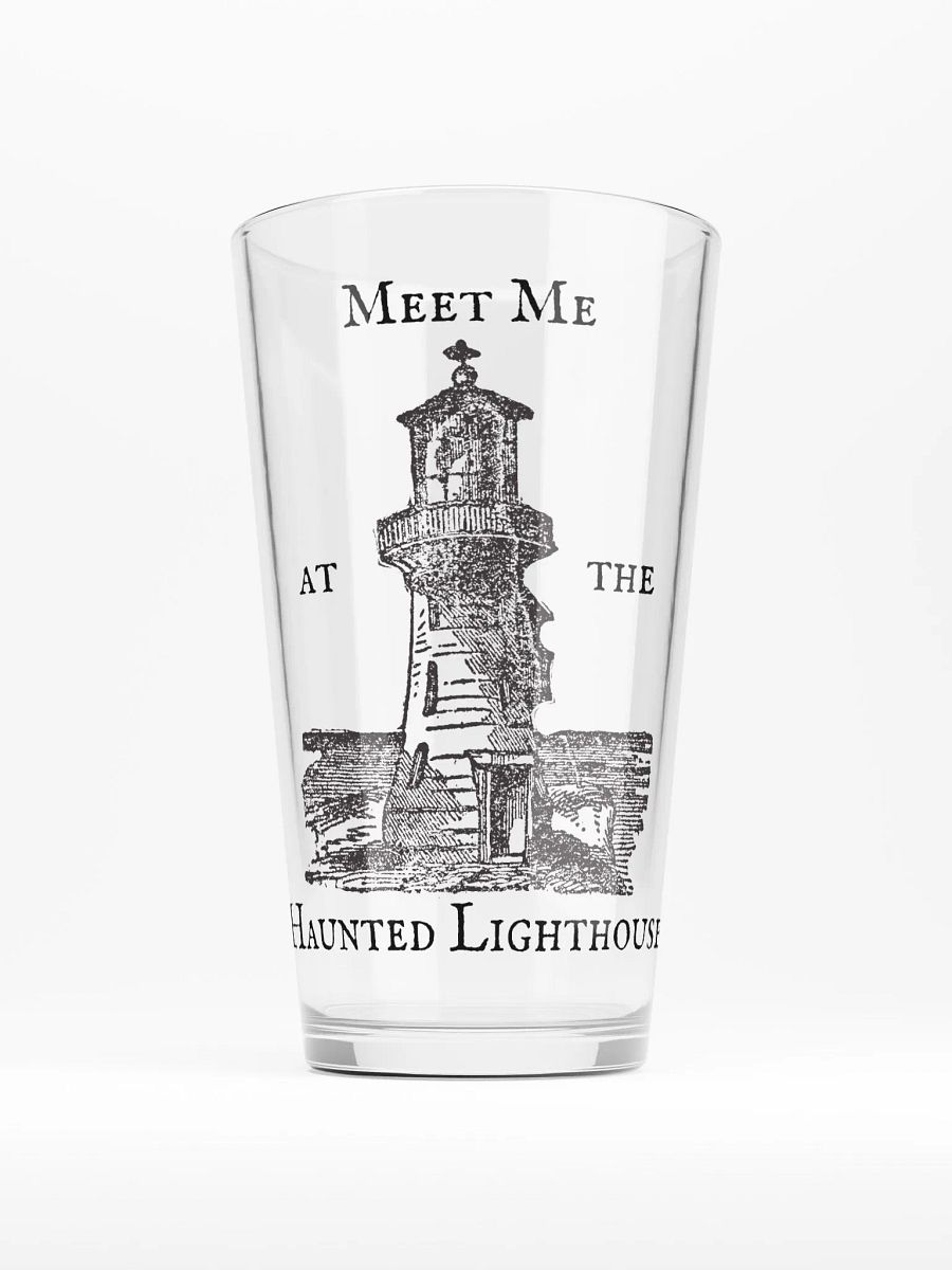 Haunted Lighthouse Elegance Shaker Pint Glass product image (1)