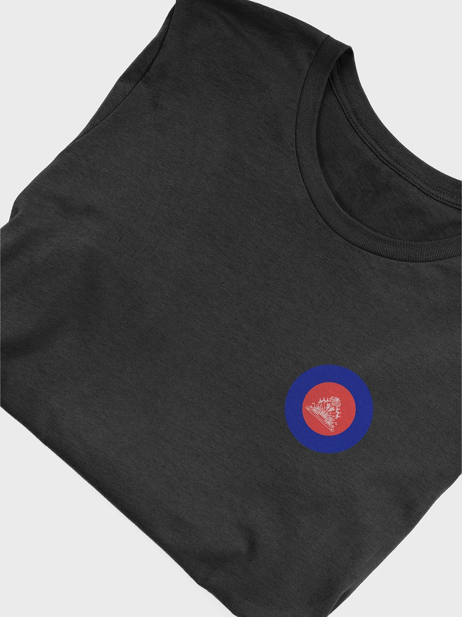 Blue and Red Cockade Unisex T-Shirt product image (48)