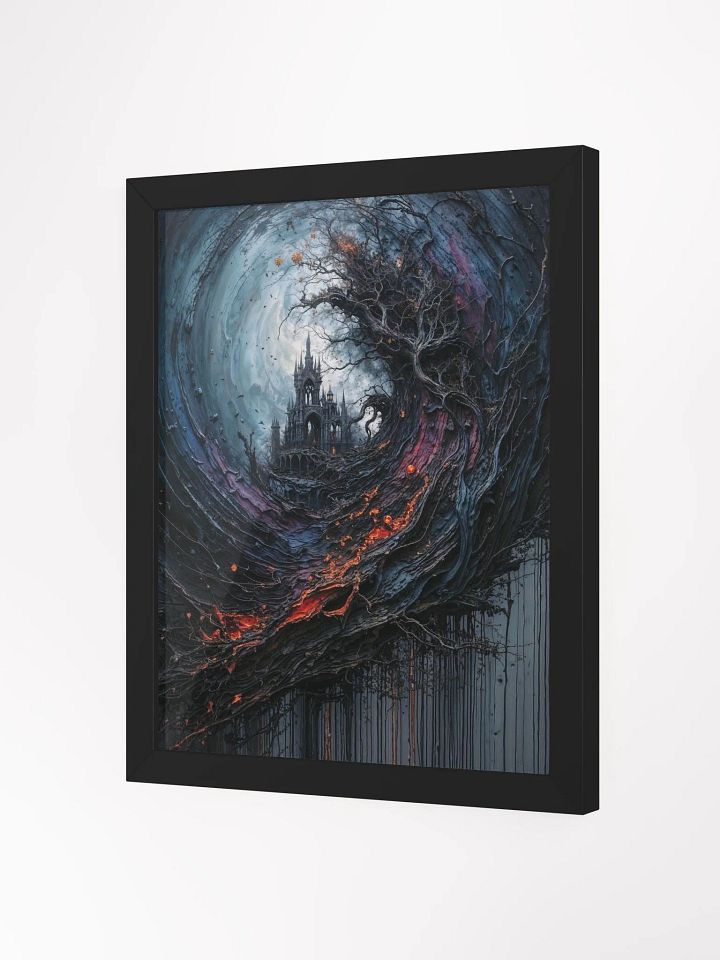 Mystic Castle Swirl Framed Print product image (8)