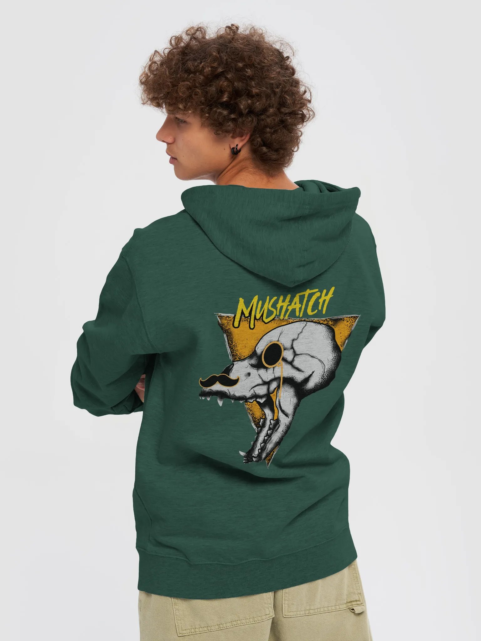 Mushatch Skull zip up jacket product image (6)