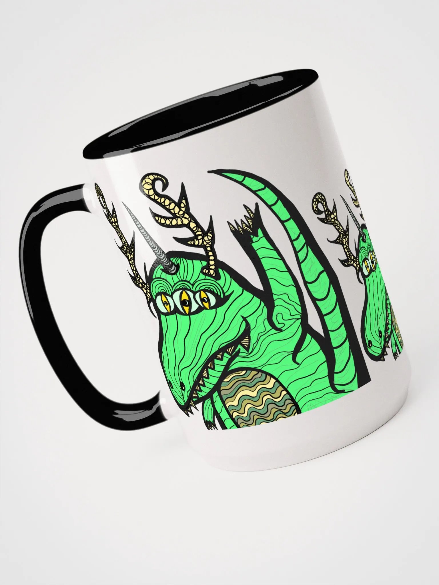 Tammy the Swampalope | Mythical Cartoon | Ceramic Mug product image (4)