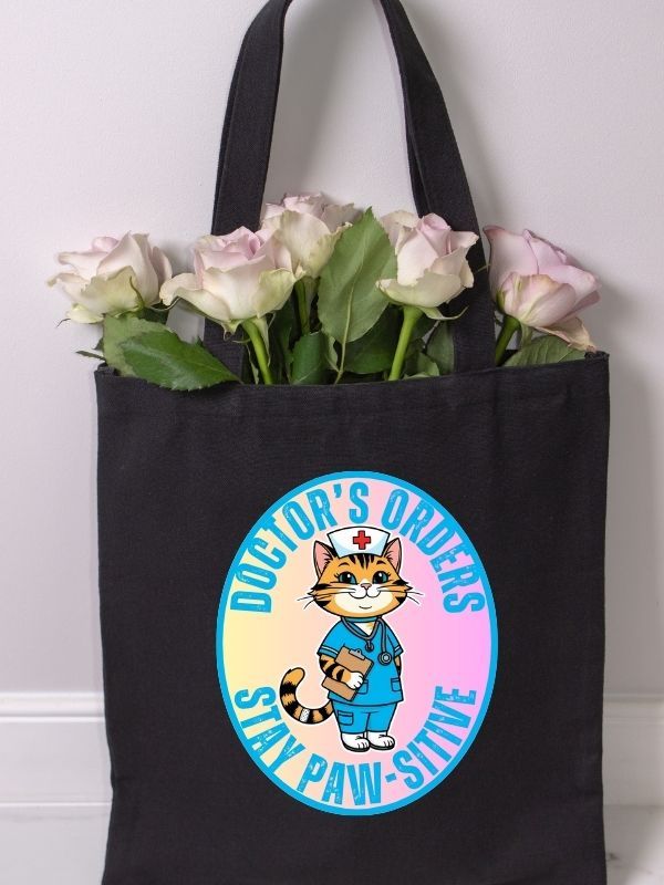 Pawsitively Nurse Tote Bag product image (1)