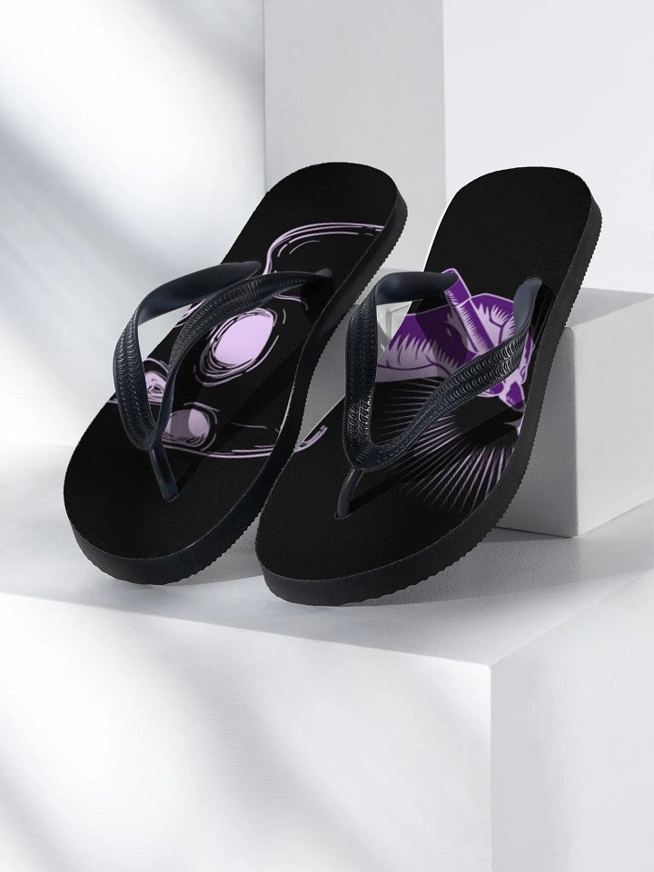 The Heritage Collection Lilac Flip Flops product image (1)