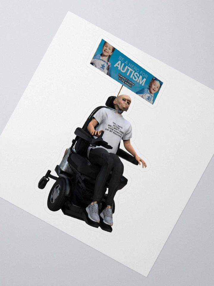 Britbong Wheelchair sticker product image (5)