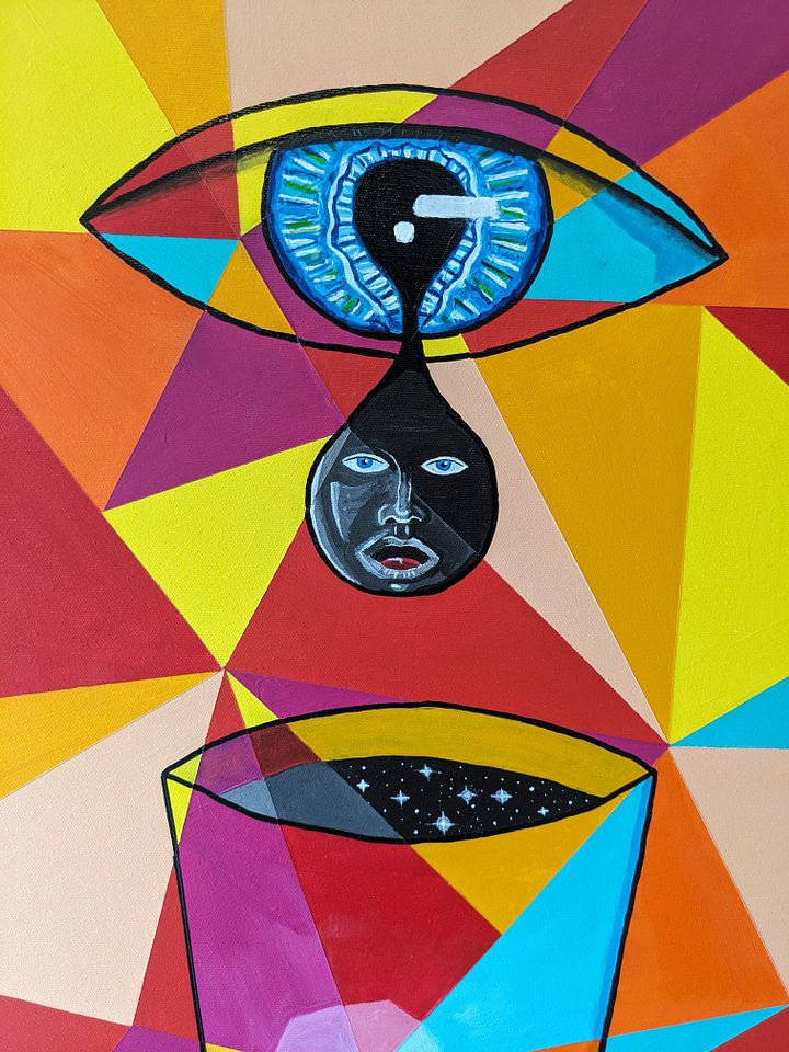 'Drop by Drop' Painting product image (2)